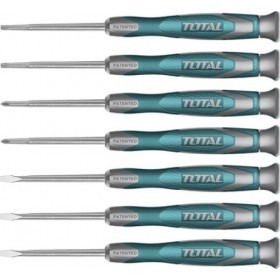 Total THT250726 Σετ Κατσαβίδια Ακριβείας 7τμχ
