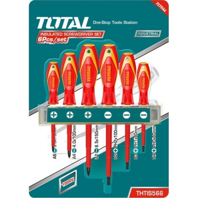 Total THTIS566 Σετ Κατσαβίδια 6τμχ