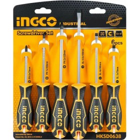 Ingco HKSD0638 Σετ Κατσαβίδια 6τμχ