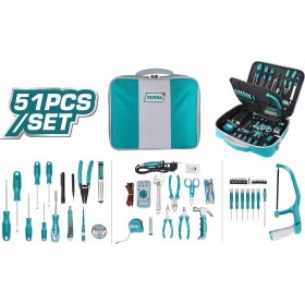 Total TKTTSK0512 Βαλίτσα με 51 Εργαλεία Total TKTTSK0512 Βαλίτσα με 51 Εργαλεία