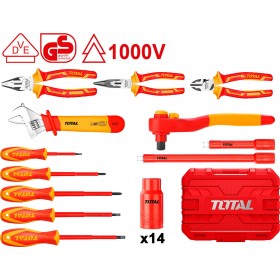 Total THKITH2601 Κασετίνα με 26 Εργαλεία