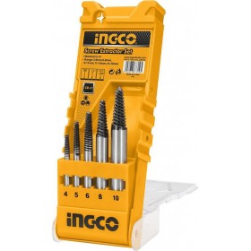 Ingco ASE008 Σετ Εξωλκέων Βιδών 5τμχ
