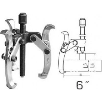 Total THTGP366 Εξωλκέας Τρίποδος 150mm