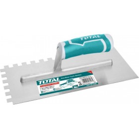 Total THTT81286 Σπάτουλα Πλακιδίων Οδοντωτή με Μεταλλική Λάμα 280x130mm και Πλαστική Λαβή