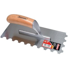 Benman 70512 Σπάτουλα Πλακιδίων Οδοντωτή με Μεταλλική Λάμα 280x120mm και Ξύλινη Λαβή Benman 70512 Σπάτουλα Πλακιδίων Οδοντωτή με Μεταλλική Λάμα 280x120mm και Ξύλινη Λαβή