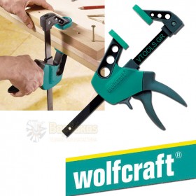 Wolfcraft EHZ Easy Αυτόματος Σφιγκτήρας Σκανδάλης με Μέγιστο Άνοιγμα 150mm Wolfcraft EHZ Easy Αυτόματος Σφιγκτήρας Σκανδάλης με Μέγιστο Άνοιγμα 150mm