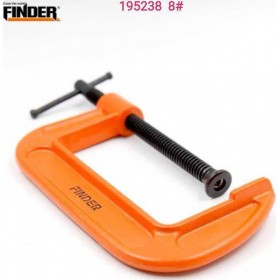 "Finder 195238 Σφιγκτήρας Τύπου ""C"" με Μέγιστο Άνοιγμα 209mm" Finder 195238 Σφιγκτήρας Τύπου "C" με Μέγιστο Άνοιγμα 209mm