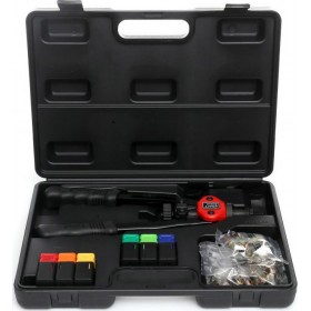 Kraft & Dele Σετ Πριτσιναδόρος με 6 Μύτες M3-M10 και Πριτσίνια KD-10553 Kraft & Dele Σετ Πριτσιναδόρος με 6 Μύτες M3-M10 και Πριτσίνια KD-10553