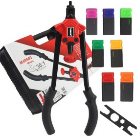 Mar-Pol Πριτσιναδόρος Σπειρωμάτων Χειρός με 7 Μύτες M3-M12 360mm M49569 Mar-Pol Πριτσιναδόρος Σπειρωμάτων Χειρός με 7 Μύτες M3-M12 360mm M49569