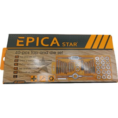 Epica Star EP-30599 Σετ Κολαούζα &amp Φιλιέρες με Μανέλα 40τμχ