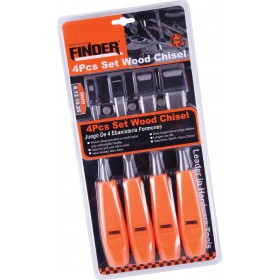 Finder 196039 Σκαρπέλα με Πλαστική Λαβή Σετ 4τμχ Finder 196039 Σκαρπέλα με Πλαστική Λαβή Σετ 4τμχ