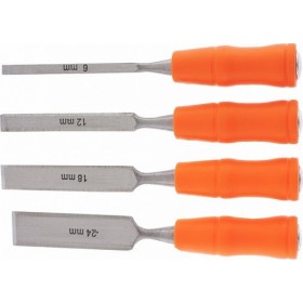 Sparta 243975 Σκαρπέλα 6-12-18-24mm με Πλαστική Λαβή Σετ 4τμχ Sparta 243975 Σκαρπέλα 6-12-18-24mm με Πλαστική Λαβή Σετ 4τμχ