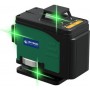 Waymore Αυτορυθμιζόμενο Γραμμικό Αλφάδι Laser Πράσινης Δέσμης