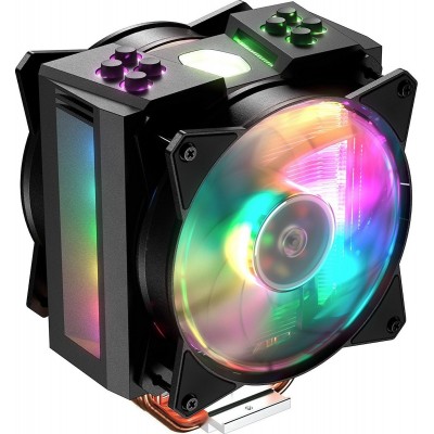 CoolerMaster MasterAir MA410M RGB Ψύκτρα Επεξεργαστή Διπλού Ανεμιστήρα για Socket AM4/115x/AM3/AM3+