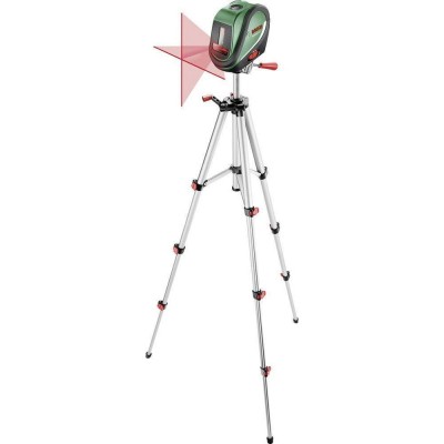 Bosch UniversalLevel 2 Set Αυτορυθμιζόμενο Γραμμικό Αλφάδι Laser Κόκκινης Δέσμης