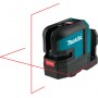 Makita SK105DZ Αυτορυθμιζόμενο Γραμμικό Αλφάδι Laser Κόκκινης Δέσμης