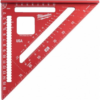 Milwaukee 4932472124 Γωνιόμετρο Μαραγκών με Πατούρα 18cm