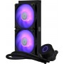 CoolerMaster Masterliquid ML240L V2 RGB Υδρόψυξη Επεξεργαστή Διπλού Ανεμιστήρα 120mm για Socket AM4/1200/115x