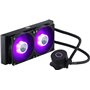 CoolerMaster Masterliquid ML240L V2 RGB Υδρόψυξη Επεξεργαστή Διπλού Ανεμιστήρα 120mm για Socket AM4/1200/115x