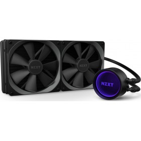NZXT Kraken X63 Υδρόψυξη Επεξεργαστή Διπλού Ανεμιστήρα 140mm για Socket AM4/1200/115x με RGB Φωτισμό