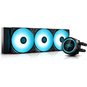 Deepcool GAMMAXX L360 v2 Υδρόψυξη Επεξεργαστή Τριπλού Ανεμιστήρα 120mm για Socket AM4/1200/115x με Μπλε Φωτισμό Deepcool GAMMAXX L360 v2 Υδρόψυξη Επεξεργαστή Τριπλού Ανεμιστήρα 120mm για Socket AM4/1200/115x με Μπλε Φωτισμό