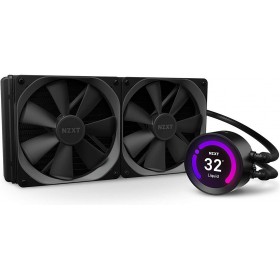 NZXT Kraken Z63 Υδρόψυξη Επεξεργαστή Διπλού Ανεμιστήρα 140mm για Socket AM4/1200/115x με RGB Φωτισμό
