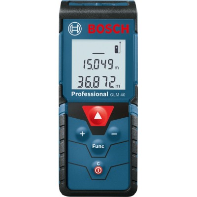 Bosch Μέτρο Laser GLM 40 Professional με Δυνατότητα Μέτρησης έως 40m