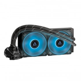 Arctic Liquid Freezer II 240 RGB Υδρόψυξη Επεξεργαστή Διπλού Ανεμιστήρα 120mm για Socket AM4/1200/115x