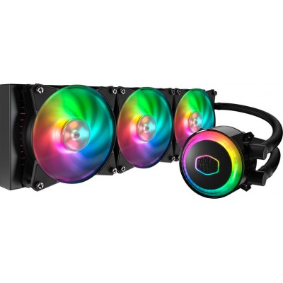 CoolerMaster MasterLiquid ML360R RGB Υδρόψυξη Επεξεργαστή Τριπλού Ανεμιστήρα 120mm για Socket AM4/1200/115x