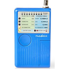 Nedis LAN Cable Tester Tester Καλωδίων Δικτύου Nedis LAN Cable Tester Tester Καλωδίων Δικτύου