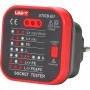 Uni-T Socket Tester Tester Καλωδίων Ρεύματος