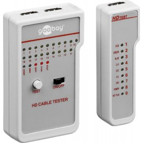 Goobay 31961 Tester Καλωδίων Εικόνας Goobay 31961 Tester Καλωδίων Εικόνας