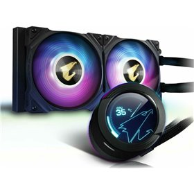 Gigabyte Aorus Waterforce X 240 Υδρόψυξη Επεξεργαστή Διπλού Ανεμιστήρα 120mm για Socket AM4/1200/115x με ARGB Φωτισμό Gigabyte Aorus Waterforce X 240 Υδρόψυξη Επεξεργαστή Διπλού Ανεμιστήρα 120mm για Socket AM4/1200/115x με ARGB Φωτισμό