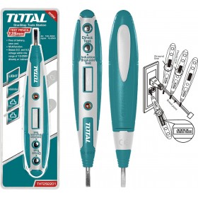 Total Ανιχνευτής Τάσης THT292201 AC/DC με Εύρος Μέτρησης 12 - 220V SL 4x135mm