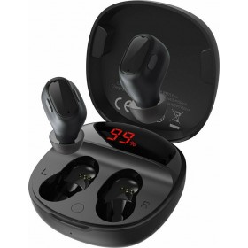 Baseus WM01 Plus In-ear Bluetooth Handsfree Ακουστικά με Αντοχή στον Ιδρώτα και Θήκη Φόρτισης Μαύρα Baseus WM01 Plus In-ear Bluetooth Handsfree Ακουστικά με Αντοχή στον Ιδρώτα και Θήκη Φόρτισης Μαύρα