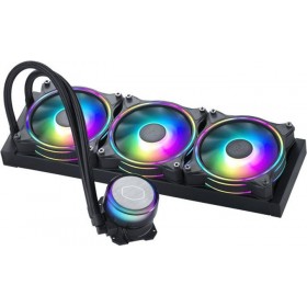 CoolerMaster Masterliquid ML360 Illusion Υδρόψυξη Επεξεργαστή Τριπλού Ανεμιστήρα 120mm για Socket AM4/1200/115x με ARGB Φωτισμό CoolerMaster Masterliquid ML360 Illusion Υδρόψυξη Επεξεργαστή Τριπλού Ανεμιστήρα 120mm για Socket AM4/1200/115x με ARGB Φωτισμό