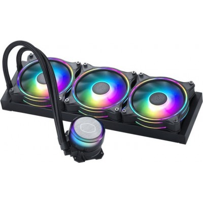 CoolerMaster Masterliquid ML360 Illusion Υδρόψυξη Επεξεργαστή Τριπλού Ανεμιστήρα 120mm για Socket AM4/1200/115x με ARGB Φωτισμό