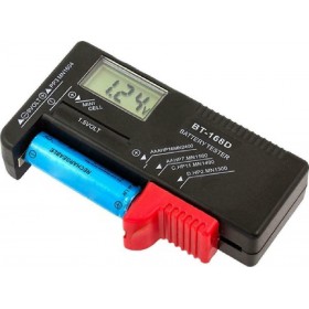 PT-797 Ψηφιακό Battery Tester με Πτυσσόμενη Υποδοχή 1.5V &amp 9V PT-797