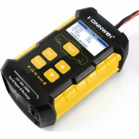Konnwei KW510 Ψηφιακό Battery Tester με Κροκοδειλάκια 12V