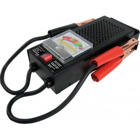 BT100 Αναλογικό Battery Tester με Κροκοδειλάκια