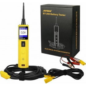 Autool BT260 Ψηφιακό Battery Tester με Κροκοδειλάκια Autool BT260 Ψηφιακό Battery Tester με Κροκοδειλάκια