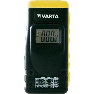 Varta 00891101401 Ψηφιακό Battery Tester με Πτυσσόμενη Υποδοχή