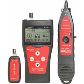 "Noyafa NF-300 Ψηφιακός Ανιχνευτής Καλωδίων για Καλώδια με Βύσματα RJ11 Noyafa NF-300 Ψηφιακός Ανιχνευτής Καλωδίων για Καλώδια με Βύσματα RJ11, RJ45, BNC, USB