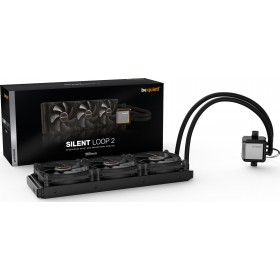 Be Quiet Silent Loop 2 360mm Υδρόψυξη Επεξεργαστή Τριπλού Ανεμιστήρα 120mm για Socket AM4/1200/115x με RGB Φωτισμό