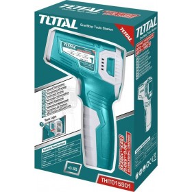 Total THIT015501 Θερμόμετρο Υπερύθρων για Θερμοκρασίες από -30°C έως 550°C με Αναλογία Απόστασης 12:1