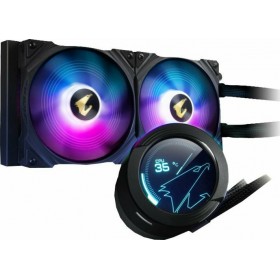 Gigabyte Aorus Waterforce X 280 Υδρόψυξη Επεξεργαστή Διπλού Ανεμιστήρα 140mm για Socket AM4/1200/115x με ARGB Φωτισμό Gigabyte Aorus Waterforce X 280 Υδρόψυξη Επεξεργαστή Διπλού Ανεμιστήρα 140mm για Socket AM4/1200/115x με ARGB Φωτισμό