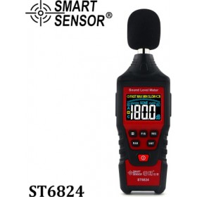 Smart Sensors ST6824 Μετρητής Ήχου 30-130dB Smart Sensors ST6824 Μετρητής Ήχου 30-130dB