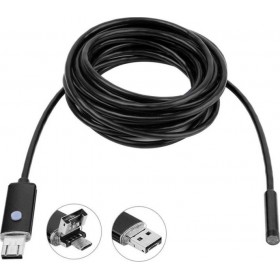 TR-888988 Ενδοσκοπική Κάμερα για Κινητό με Καλώδιο 10m TR-888988 Ενδοσκοπική Κάμερα για Κινητό με Καλώδιο 10m