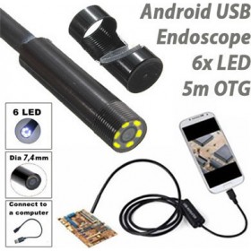 AN98B Ενδοσκοπική Κάμερα για Κινητό με Καλώδιο 5m AN98B Ενδοσκοπική Κάμερα για Κινητό με Καλώδιο 5m