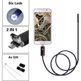 04003ANC80BK Ενδοσκοπική Κάμερα για Κινητό με Καλώδιο 2m 04003ANC80BK Ενδοσκοπική Κάμερα για Κινητό με Καλώδιο 2m